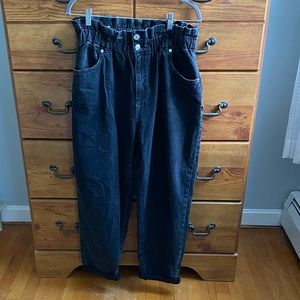 Garage 80s Mom Black Jeans